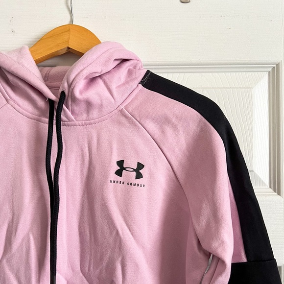 Under Armour Women’s Rival Fleece Hoodie - Picture 3 of 6